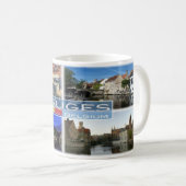 Mug Belgique - Bruges - De Burg - (Devant droit)