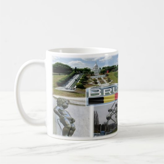 Mug Belgique - Bruxelles - (Gauche)