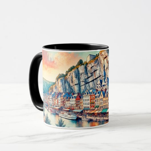 Mug Belgique, L'art de bien vivre (Devant gauche)