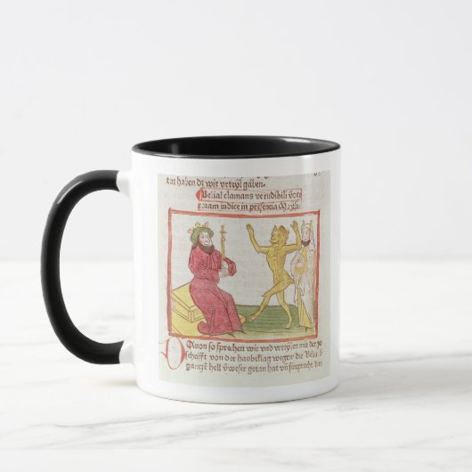 Mug Belial danse avant le Roi Solomon (Gauche)