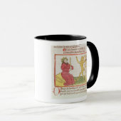 Mug Belial danse avant le Roi Solomon (Devant droit)
