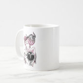 Mug Bélier Art Déco Lady (Devant gauche)