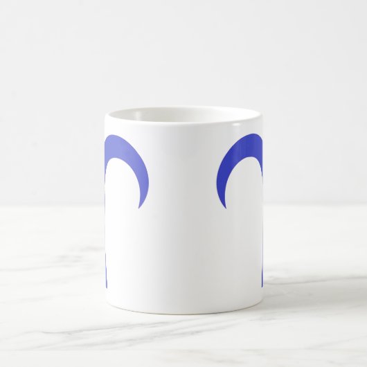 Mug Bélier en bleu (Centre)