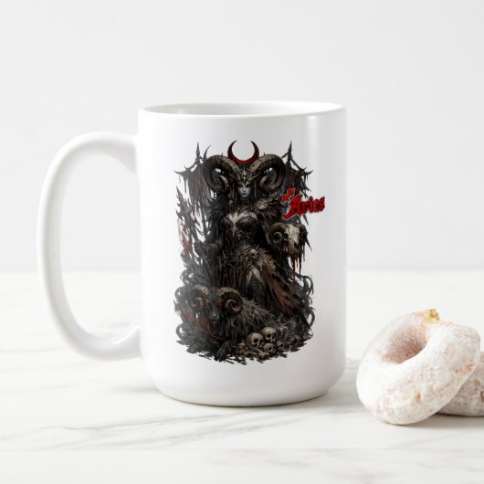 Mug Bélier — Le Messager Cornu (Avec donut)