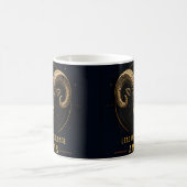 Mug Bélier Symbole du Bélier Courage Astrologie Cadeau (Centre)