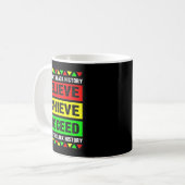 Mug Believe Achieve Succeed Black History Big Boy Fri  (Devant gauche)