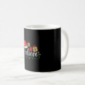 Mug Believe - Christmas Believe, Santa Hat, Santa Hat, (Devant droit)