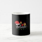 Mug Believe - Christmas Believe, Santa Hat, Santa Hat, (Centre)
