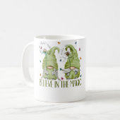 Mug Believe In The Magic Gnome For Women Dandelion But (Devant gauche)