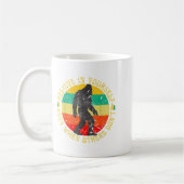 Mug Believe In Yourself Sasquatch Funny Motivational B (Gauche)