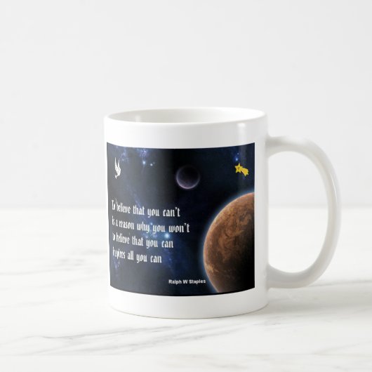 Mug Believe that you can (Droite)