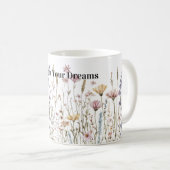 Mug Believe Wild Flowers (Devant droit)