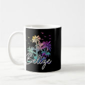 Mug Belize Beach Palm Trees Vintages (Gauche)