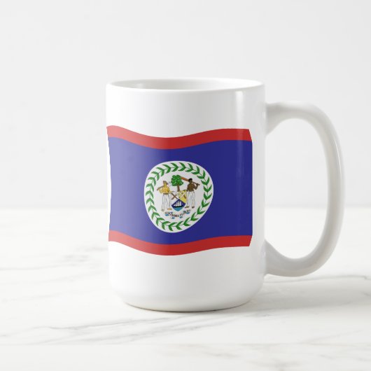 Mug Bélize Drapeau Musique (Droite)