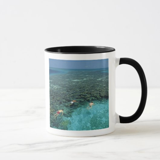 Mug Belize, récif barrière, récif Lighthouse, bleu (Droite)