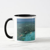 Mug Belize, récif barrière, récif Lighthouse, bleu (Gauche)