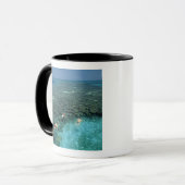 Mug Belize, récif barrière, récif Lighthouse, bleu (Devant gauche)