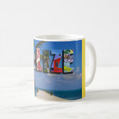 Mug Belize Tropical Travel Photos (Devant droit)