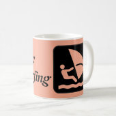 Mug Bélize Windsurf (Long Caye Glover's Reef Atoll) (Devant droit)