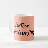 Mug Bélize Windsurf (Long Caye Glover's Reef Atoll) (Devant gauche)