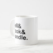 Mug Bell Book & Candle Excommunication par Anathème (Devant gauche)