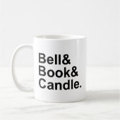 Mug Bell Book & Candle Excommunication par Anathème (Gauche)