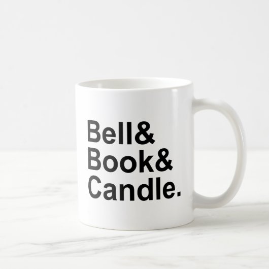 Mug Bell Book & Candle Excommunication par Anathème (Droite)