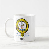 Mug BELL Scottish Clan Crest Crest (Gauche)