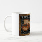 Mug Belle affiche de pratique du violon (Gauche)