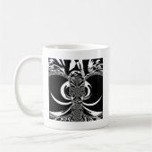 Mug Belle Afrique extraordinaire blanche noire Imprime (Gauche)
