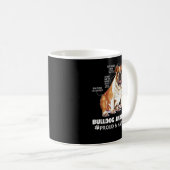 Mug Belle Anglais Bulldog Anatomie Amoureux des chiens (Devant droit)