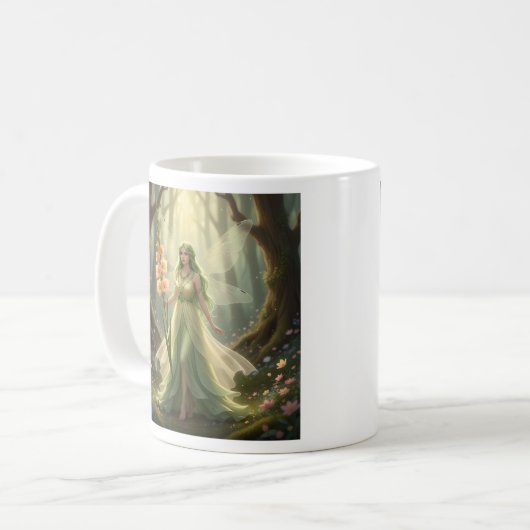 Mug Belle Août Peridot Fairy (Devant gauche)