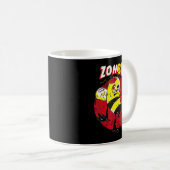 Mug Belle apiculture Zombie abeille à miel Zombee apic (Devant droit)