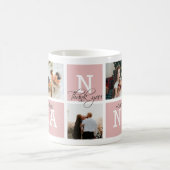 Mug Belle Appréciation Nanny 5 Photo Rouge Blush (Centre)