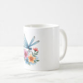 Mug Belle Aquarelle Dragonfly Art Insect Lover Ea (Devant droit)