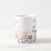 Mug Belle aquarelle du matin Fleurs d'art (Centre)