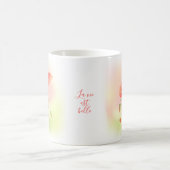 Mug Belle aquarelle Fleur de Pavot (Centre)