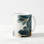Mug Belle aquarelle fleurie (Devant droit)