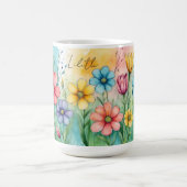Mug Belle aquarelle florale (Centre)