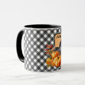 Mug Belle Automne Cheval d'automne (Devant gauche)