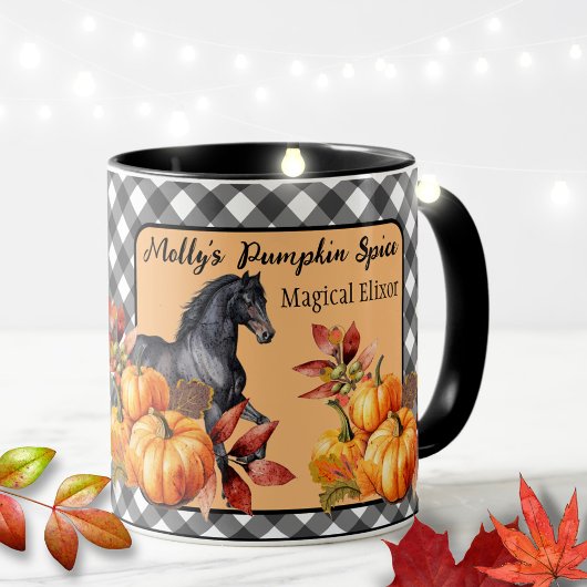 Mug Belle Automne Cheval d'automne