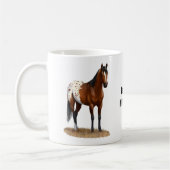 Mug Belle Baie Appaloosa Horse (Gauche)