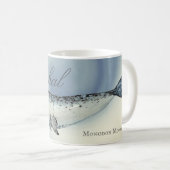 Mug Belle baleine Narwhal, Monodon Monoceros (Devant droit)