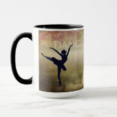 Mug Belle Ballerina Swan Lake Dance Vintage (Gauche)