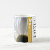 Mug Belle Bible Verse Daisy Modèle photo sur mesure (Centre)