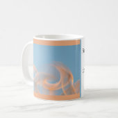 Mug Belle Bible Verse Flames Modèle photo sur mesure (Devant gauche)