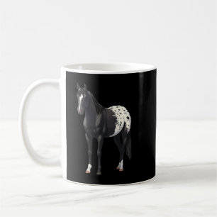 Mug Belle Blanche Noire Appaloosa Horse Lover Cadeau
