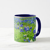 Mug Belle Bluebonnets Texas Photographie (Devant droit)