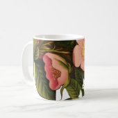 Mug Belle Botanique rose Rose vintage (Devant gauche)