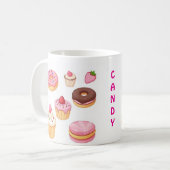 Mug Belle Boug À Thème De Bonbons - Conception Aliment (Devant gauche)